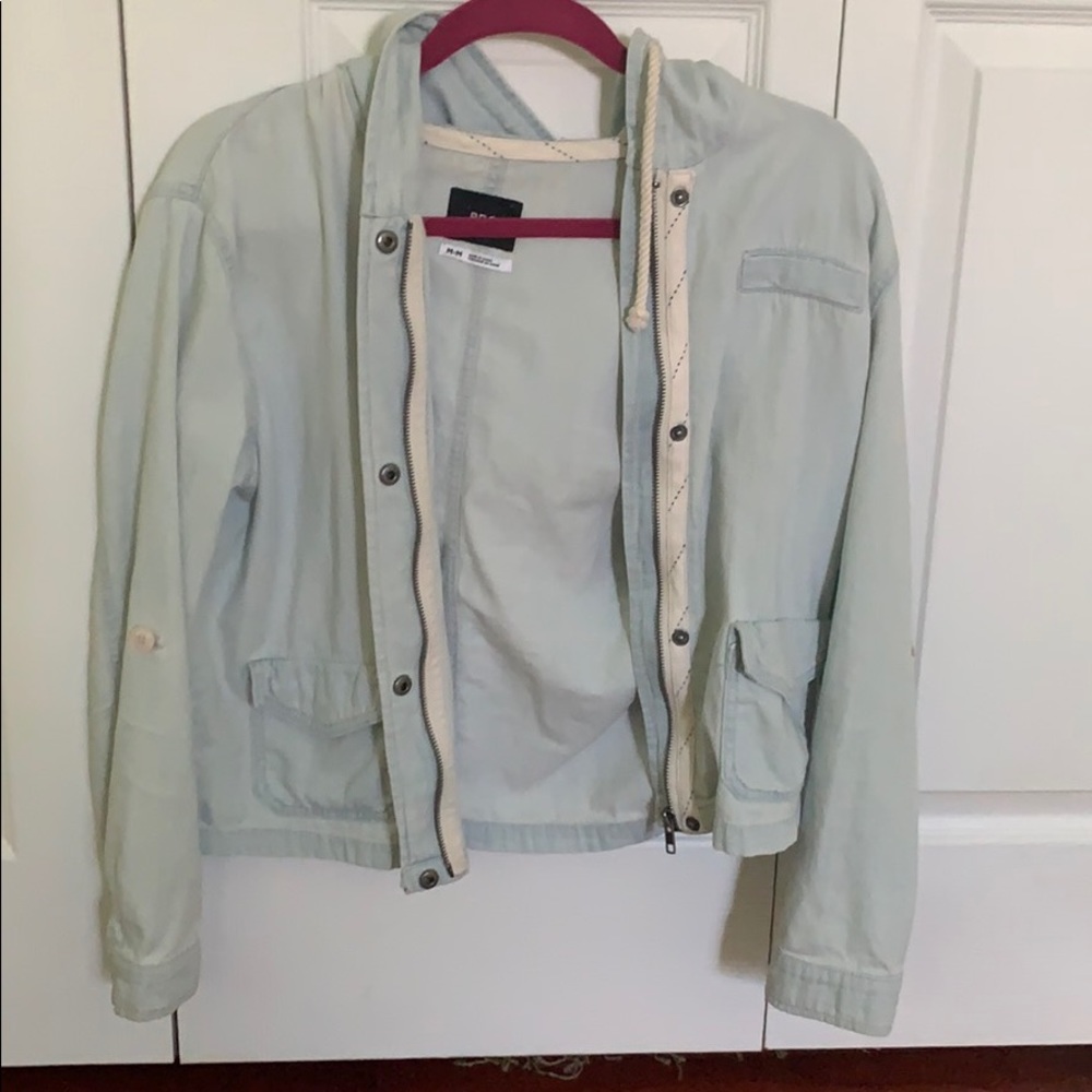 BDG/ Urban Outfitters Zip Up Denim Jacket